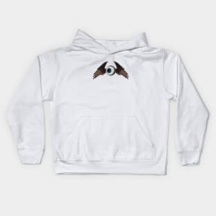 The flying eye Kids Hoodie